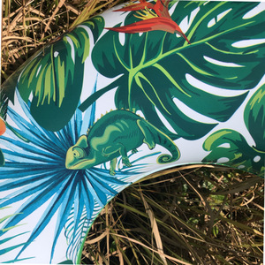 Flotador de Piscina con Estampado de Jungla, Extra Grande, Grueso, para Adultos, Deportes Acuáticos - Product Image 4