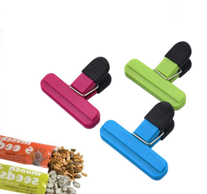 ที่มีสีสันที่กำหนดเองชิปคลิปถุงอาหารถุงปิดผนึกคลิปที่มีด้ามจับที่ดีสำหรับถุงขนมขบเคี้ยว - Product Image 3
