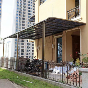 Revêtement de patio de balcon étanche en métal personnalisé <span class=keywords><strong>auvent</strong></span> de toit de terrasse en aluminium - Product Image 5