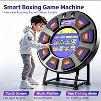 Cible murale de boxe numérique intelligente avec musique pour l'entraînement à la concentration et à l'agilité |   Machine de boxe musicale