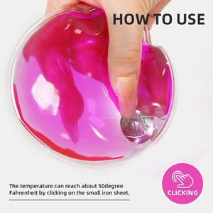 Compresse Chaude/Froide Réutilisable Personnalisable avec Logo Couleur – Coussinets de Gel pour Soulagement de la Douleur aux Mains – Chauffe-Mains en Gel - Product Image 3