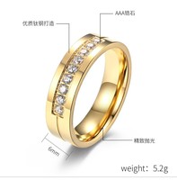 Alliance de mariage en acier titane avec diamants, anneaux assortis minimalistes en acier poli, bijoux en gros