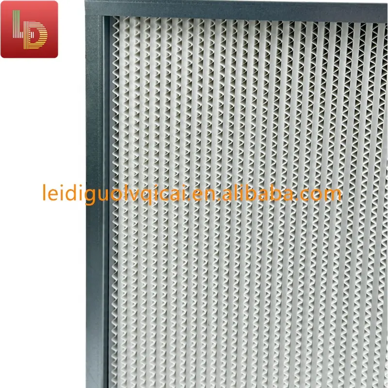 Großhandel und Einzelhandel können Aluminiumlegierungsrahmen edelstahl-Schutzgitter effizienter Boxfilter 300 * 300 * 78 individualisieren