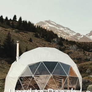 Economia geodetica cupole tenda turismo Igloo <span class=keywords><strong>Glamping</strong></span> <span class=keywords><strong>Resort</strong></span> domeTent Hotel di lusso per <span class=keywords><strong>Resort</strong></span> e campeggio - Product Image 5
