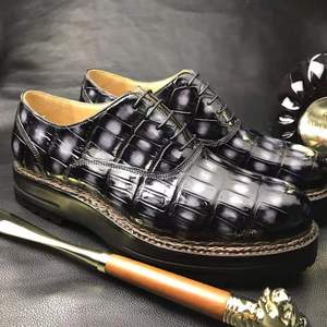 Nuovi Stili 2026 Zapatos Para Hombre, Scarpe da Uomo in Pelle di Coccodrillo, Scarpe Eleganti da Ufficio in Pelle di Alligatore, Calzature Maschili alla Moda - Product Image 3