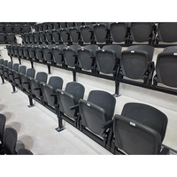 Chaises de stade modernes en plastique, sièges pliables pour tribunes de stades de football, vente directe d'usine