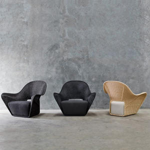 Chaise-lit en rotin moderne pour l'extérieur, balcon, villa, cour, terrasse, hôtel, <span class=keywords><strong>piscine</strong></span>, <span class=keywords><strong>d</strong></span>étente, canapé en rotin, petit-<span class=keywords><strong>d</strong></span>éjeuner - Product Image 3