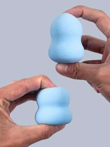 ชุดอุปกรณ์แต่งหน้า 30 ชิ้น สำหรับใบหน้า ฟองน้ำแต่งหน้าสีฟ้าขนาดใหญ่ ฟองน้ำนุ่ม ใช้งานง่าย สำหรับทาเครื่องสำอางบนใบหน้า - Product Image 5