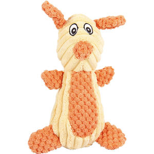 لعبة القط القطيفة التفاعلية ، لعبة القط القطيفة ، بيع بالجملة ، حيوانات كرتونية مقاومة للعض للكلاب ، للحيوانات الأليفة المرحة - Product Image 5