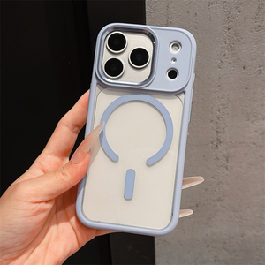 Cadre de caméra en métal, boutons en métal pour coque iPhone 18 Pro, pour coque iPhone 18 Pro Max, chargeur sans fil - Product Image 4