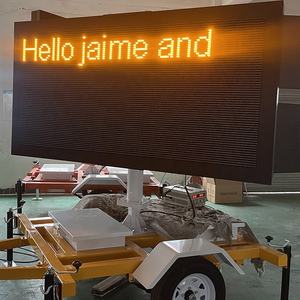 <span class=keywords><strong>Remorque</strong></span> de signalisation solaire à LED Mobile, signalisation à message Variable - Product Image 2