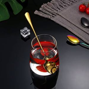 Cuillères à cocktail en acier inoxydable de qualité alimentaire, à long manche de 7,9 pouces, pour thé glacé, café, crème glacée, crème, cosmétiques - Product Image 2