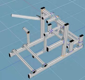 In Offerta Profilo Industriale in Alluminio con Scanalatura a T e a V <span class=keywords><strong>20x20</strong></span> 2020, Profili in Lega Estrusa - Product Image 5