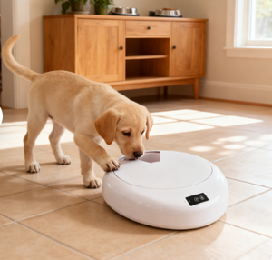 Alimentatore automatico per animali domestici intelligente per l'alimentazione di cani e gatti App per il funzionamento a tempo cibo umido ciotola per gatti - Product Image 2