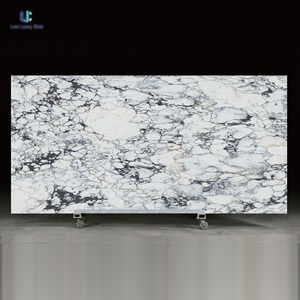 Dalle <span class=keywords><strong>de</strong></span> quartz grand format aspect marbre veiné graphite blanc Luca |   <span class=keywords><strong>Feuille</strong></span> <span class=keywords><strong>de</strong></span> revêtement pour comptoir d'accueil et intérieur <span class=keywords><strong>de</strong></span> restaurant ODM OEM - Product Image 1