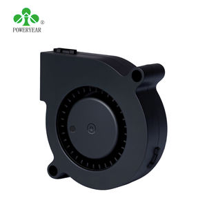 พาวเวอร์เยียร์ 5015 โบลเวอร์ 5V12V พัดลมระบายอากาศในรถยนต์ ตู้ปลา โคมไฟต้นไม้ เครื่องกำจัดขน โบลเวอร์ไมโครดีซี - Product Image 4