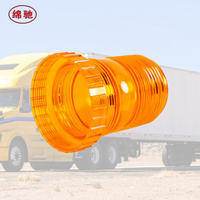 Neue DC10-100V LKW-Gabelstapler-Warnblinkleuchten Bernsteinfarbene LED-Rundumleuchte Stroboskoplampe