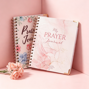 Fabricante de Cuadernos Personalizados de Alta Calidad, <span class=keywords><strong>Tapa</strong></span> <span class=keywords><strong>Dura</strong></span>, Impresión Personalizada, Agenda Diaria Decorativa con Flores - Product Image 3