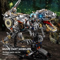 Nuevo Kit de Construcción de Ballena Mecánica DIY - Modelo de Animal con Articulaciones Móviles RC, Juguete Educativo STEM, Regalo para Niños y Coleccionistas