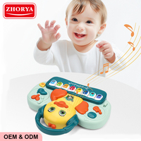 Jinkorya — clavier DJ canard pour enfant, jouet à Instruments musicaux, de 8 touches, instrument électronique, piano