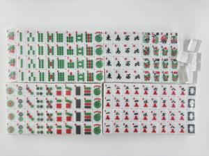 Fichas de Mahjong Portátiles de Lujo Modernas, Juego de Mahjong Chino de Acrílico de 2 Capas con Logotipo Personalizado <span class=keywords><strong>Lyla</strong></span> para Póker y Entretenimiento - Product Image 5