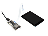 Modul Display Waveshare LCD sentuh kapasitif 3.5 inci resolusi 320x480 tertanam dengan Driver layar ST7796S