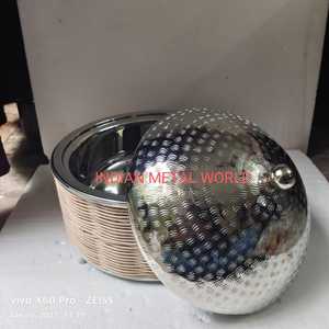 โมเดิร์นไม้เนื้อแข็งการออกแบบใหม่ไม้และสแตนเลสหม้อในทำด้วยมือขายส่งที่กำหนดเองไม้หม้อร้อนที่มีฝาปิด - Product Image 3