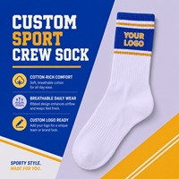 Chaussettes de sport décontractées tendance, en coton respirant, écologiques, confortables, avec logo personnalisé, prix bas, toutes tailles adultes