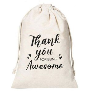 Custom White Color High Quality Twill Cotton <b>Drawstring</b> Bags Earphone Jewelry Cotton <b>Pouch</b> - Product Image 3