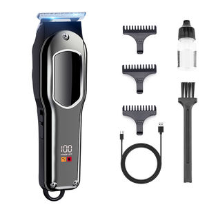 Cortadora de Pelo Profesional Inalámbrica USB con Cuchillas de Cerámica, Bajo Ruido, Carga Rápida, Resistente al Calor, Longitudes Ajustables, para Automóvil - Product Image 2