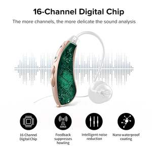 Otc Audífonos Profesionales Recargable para Personas Mayores Batería Audfonos Precios en China Aid Ear BTE - Product Image 5