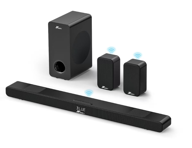 Factory New High-power Wireless Speaker TV System Wireless Subwoofer Surround Speakers 5.1 Karaoke Home Theater System Wood