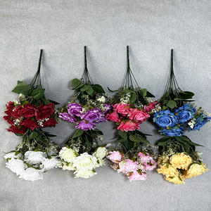 Haute qualité <span class=keywords><strong>Madame</strong></span> papillon printemps série Roses 7-bouquet ruban matériel Graduation mariage photographie Studio fleurs artificielles - Product Image 6
