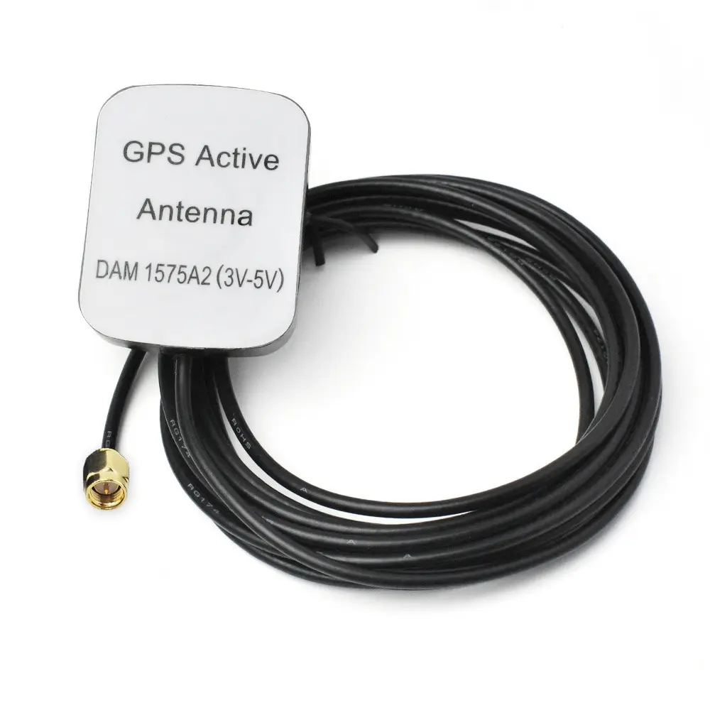 GPS Actieve Antenne Sma Stekker 3M Kabel voor GlobalSat Holux Navman Trimble