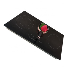 Appareils électroménagers Plaque de cuisson en céramique électrique encastrable avec 3 brûleurs 5400W Utilisation domestique ou hôtelière - Product Image 1