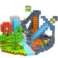 120 Piezas de Cubos Magnéticos de Construcción, Juguetes Sensoriales STEM para Niños Pequeños, Regalos de Plástico para Niñas y Niños, Bloques de Construcción Magnéticos