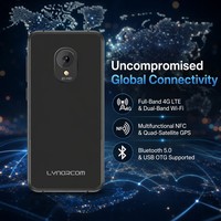 Téléphone Android 4G à écran tactile QWERTY, double SIM, firmware sécurisé minimaliste, clavier complet, avec port Type-C et prise en charge NFC