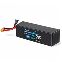 Batterie NCM haute tension 2.2Ah 26.6V 7S 50C à coque rigide XT90 pour drone FPV, longue autonomie, photographie aérienne fixe
