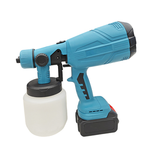 Pistolet de pulvérisation léger en plastique avec buse réglable pour un débit de peinture optimal, idéal pour la peinture au latex, le vernis, les réparations domestiques et la retouche. - Product Image 6