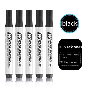 Recharge d'encre pour marqueur effaçable à sec, marqueurs d'encre rouge, bleu, noir, dessin, marqueur effaçable à sec rechargeable pour enfants, apprentissage - Product Image 6