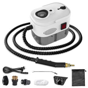 เครื่องทำความสะอาดไอน้ำอเนกประสงค์ 1500W 1-1.4L แบบมือถือ ไฟฟ้า สำหรับใช้ในบ้าน แรงดันสูง พร้อมอุปกรณ์เสริม - Product Image 1