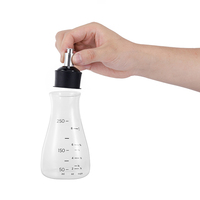 Distributeur d'huile et de vinaigre Chefshere en gros, bouteille en verre borosilicate de 235 ml avec bouchon en silicone pour la conservation de la fraîcheur en cuisine