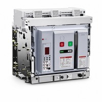 Disjoncteur de circuit à air DELIXI série CDWX, basse tension, avec cadre extractible, contrôleur intelligent, protection contre les surcharges et les courts-circuits