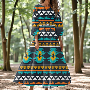 Elegant Native Dress Female - Wholesale & Custom Made