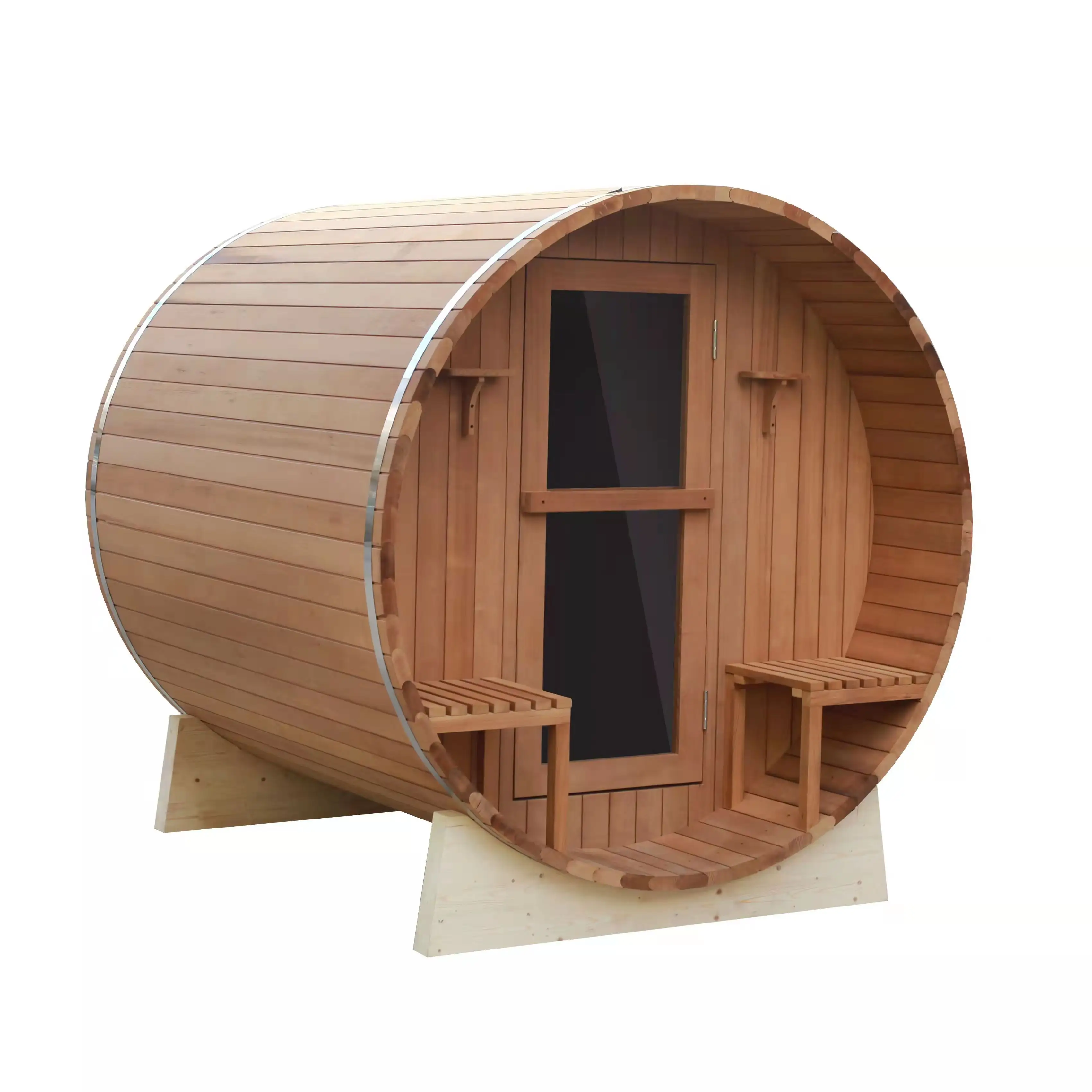 Canadian Hemlock wood Barrel Saunas For Sale Outdoor Wet Sauna Sauna Steam