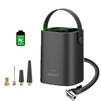 Compresseur d'air portable filaire Chargeur de batterie de pneu Pompe à air de voiture Gonfleur de pneu numérique