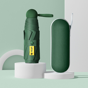 Paraguas de Bolsillo Mini, Regalos Empresariales, Protección UV, Ligeros, Apertura Manual, Logotipo Personalizado, 5 Pliegues, Diseño Moderno y Lujoso - Product Image 3