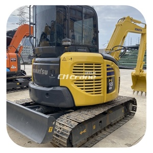 Goed Onderhouden 99% Nieuwe Komatsu Pc55 Komatsu Pc 55 Pc55mr-2 Pc56-7 Pc58 Komatsu 55 Gebruikte Graafmachines Met Dozerblad Op Voorraad - Product Image 1