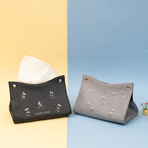 Marketable Hot <b>Sale</b> Cute Cartoon Full Color Soft Pu Leather Tissue <b>Box</b> Cover Decorative - Product Image 6