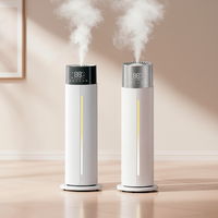 Humidificateur d'air intelligent numérique ultrasonique de 10 L pour usage commercial, aromathérapie, grande capacité, pour la maison et les grandes pièces, avec Wi-Fi Tuya